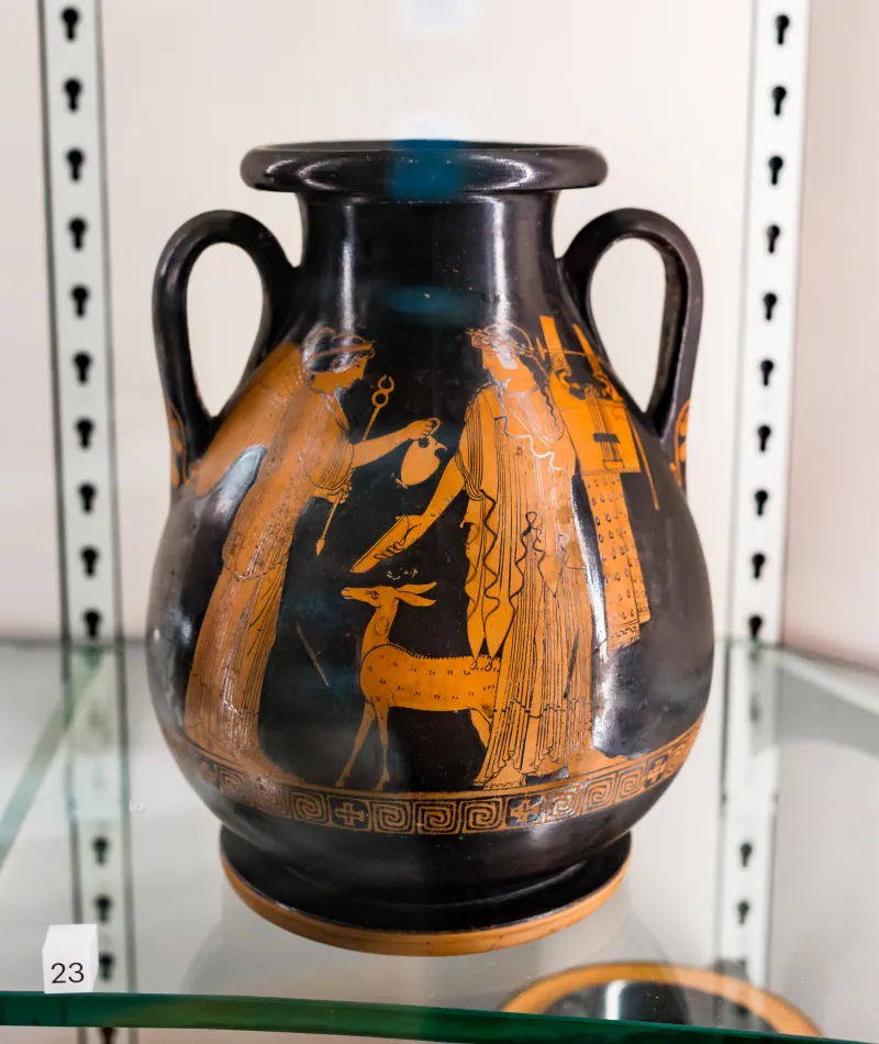 Providence Painter - Arv 638 53 - Iris And Apollon - Eos - Paris Bnf Cabmed 392 - 