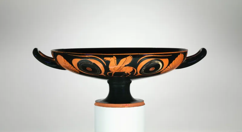 Terracotta Kylix (Drinking Cup) Met 