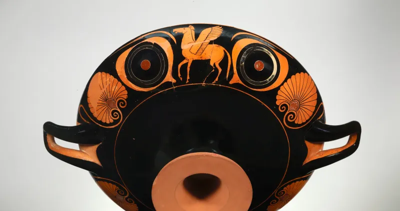 Terracotta Kylix (Drinking Cup) Met 