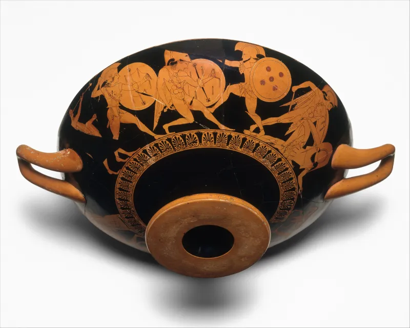 Terracotta Kylix (Drinking Cup) Met 