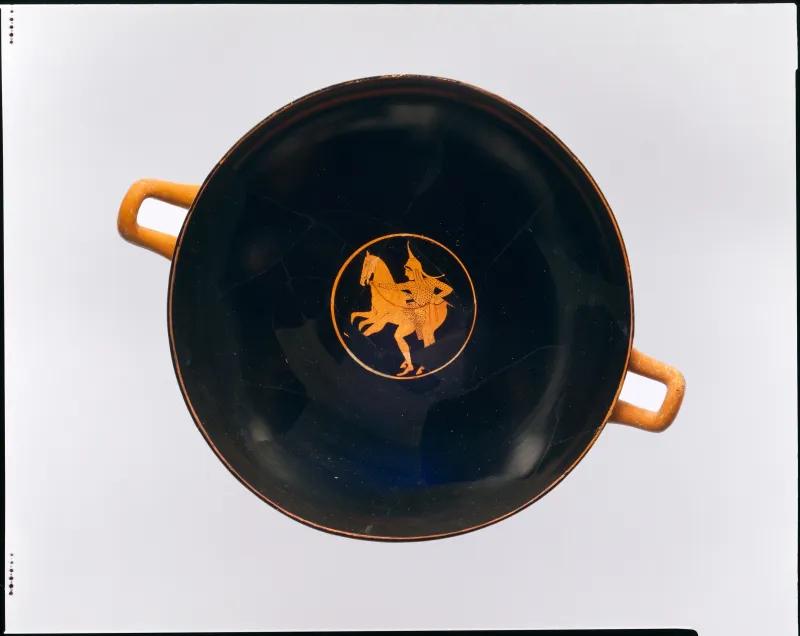 Terracotta Kylix (Drinking Cup) Met 