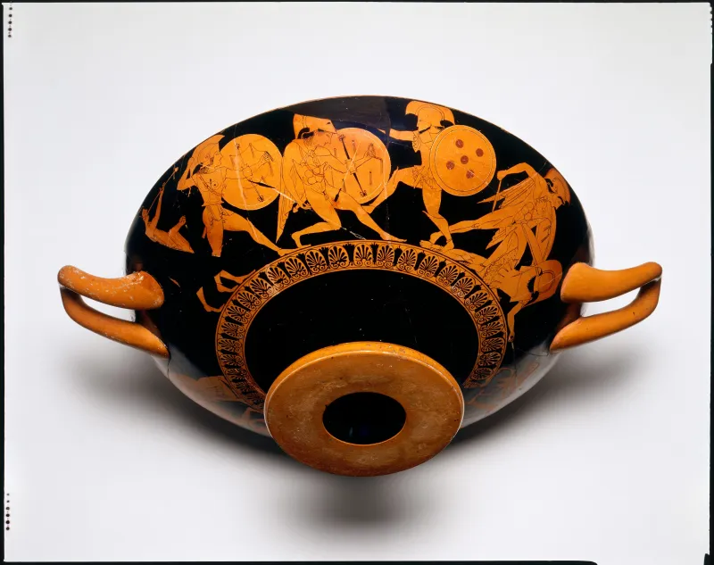 Terracotta Kylix (Drinking Cup) Met 
