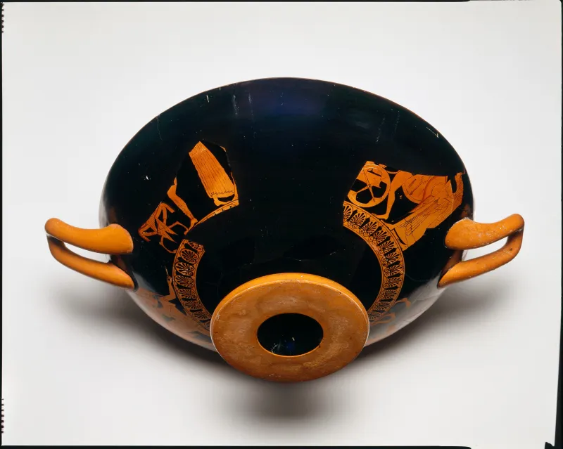 Terracotta Kylix (Drinking Cup) Met 