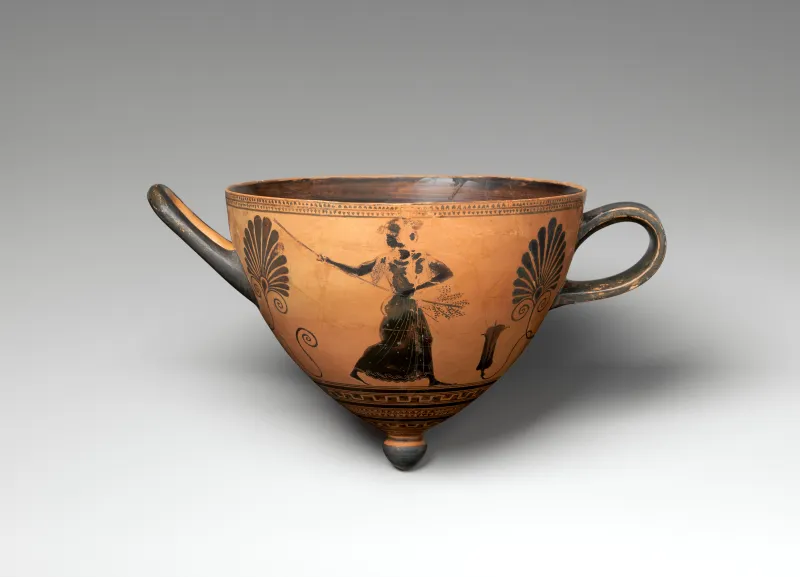 Terracotta Mastos (Drinking Cup In The Form Of A Breast) Met 