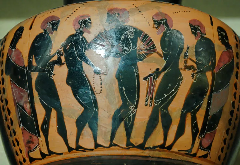 Pederastic Courtship Louvre 