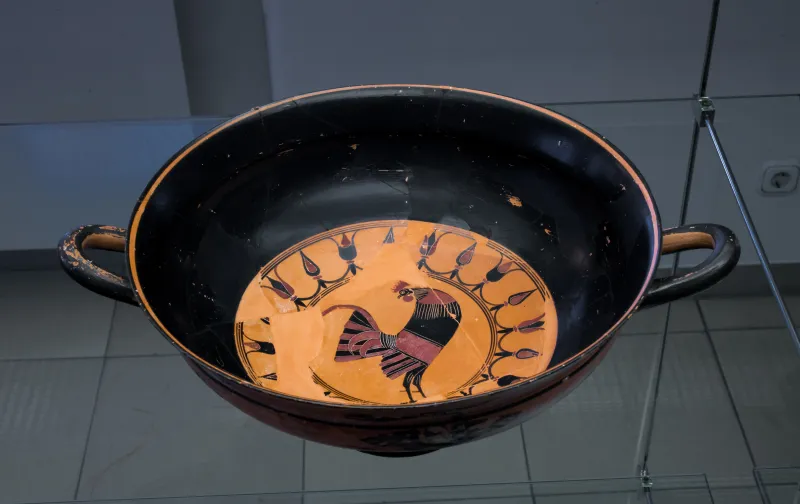 Red-Black Painter - Abv 56 96 - Cock - Dogs Pursuing Hare - Dogs Pursuing Fox - Siren - München As 2121 - 