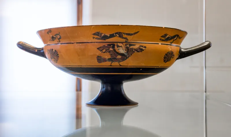 Red-Black Painter - Abv 56 96 - Cock - Dogs Pursuing Hare - Dogs Pursuing Fox - Siren - München As 2121 - 
