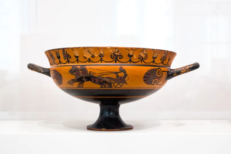 Red-Black Painter - Abv 67 1 - Herakles Fighting Nessos - Chariot Race - Athens Nm 
