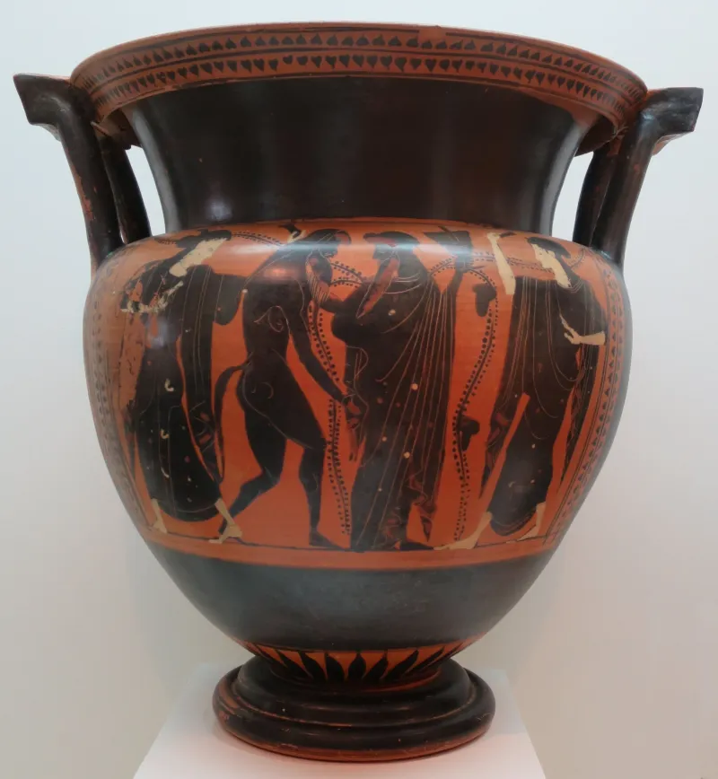 Column Krater By The Rycroft Painter And Shop, 525-510 Bce, Lowe Art 
