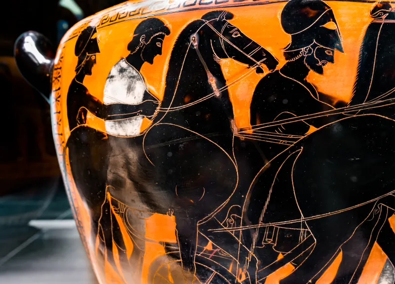 Rycroft Painter - Abv 337 24 - Achilles And Memnon - Harnessing Of Chariot - München As 1720 - 