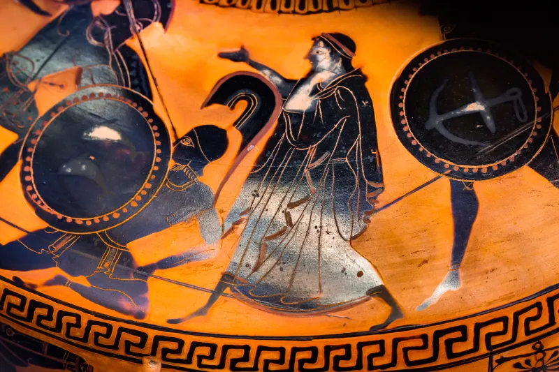 Rycroft Painter - Abv 337 24 - Achilles And Memnon - Harnessing Of Chariot - München As 1720 - 