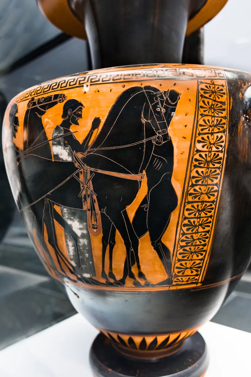 Rycroft Painter - Abv 337 24 - Achilles And Memnon - Harnessing Of Chariot - München As 1720 - 