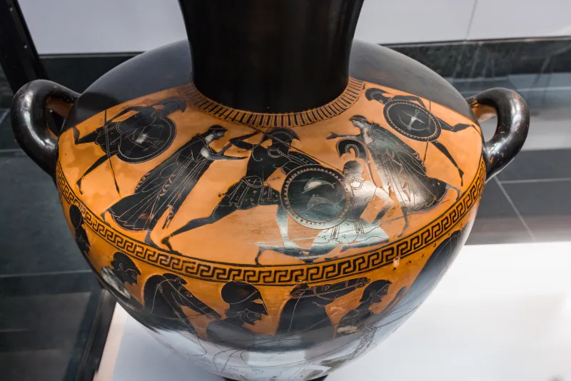 Rycroft Painter - Abv 337 24 - Achilles And Memnon - Harnessing Of Chariot - München As 1720 - 