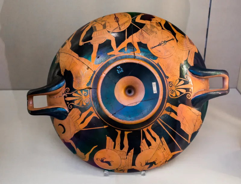 Sabouroff Painter Arv 837 1 Duel Of Achilles And Memnon - Four Warriors 