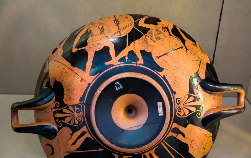 Sabouroff Painter Arv 837 1 Duel Of Achilles And Memnon - Four Warriors 
