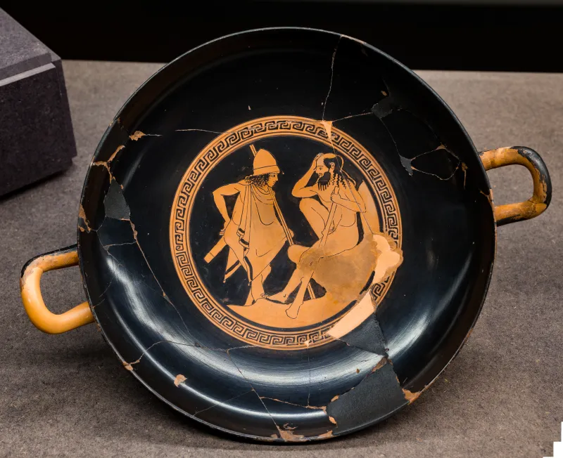 Sabouroff Painter - Arv 840 Extra - Theseus And Periphetes - Firenze Man 253129 - 