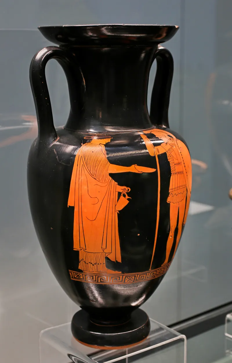 Sabouroff Painter Arv 842 118 Warrior Leaving Home - Woman 