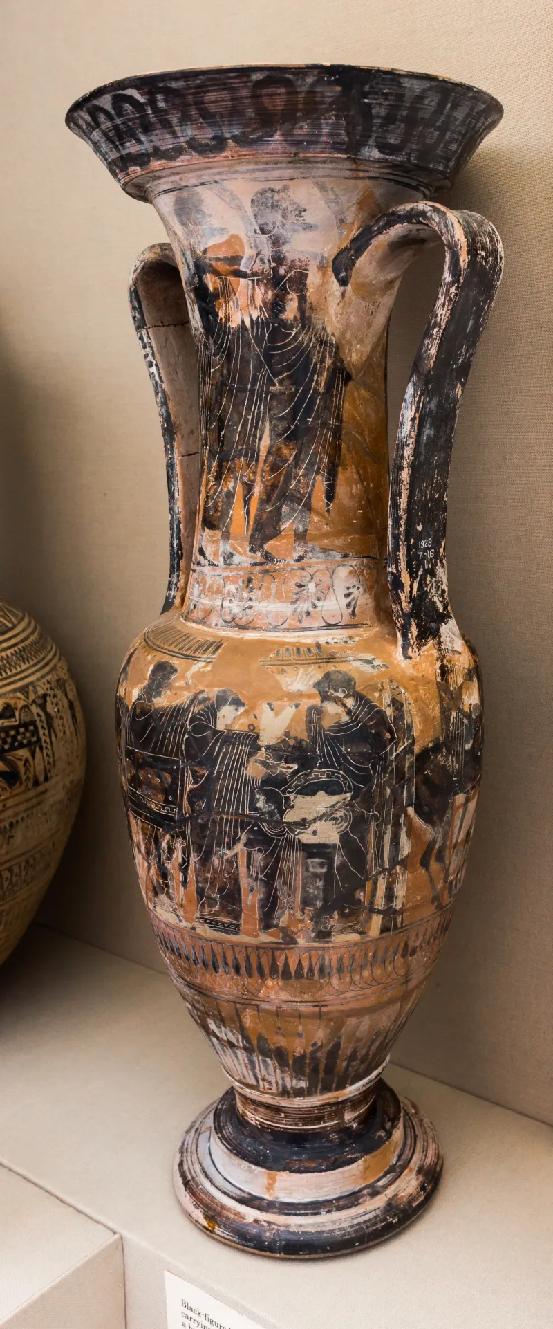 Sappho Painter Abv 507 60 Mourners - Horsemen - Prothesis 