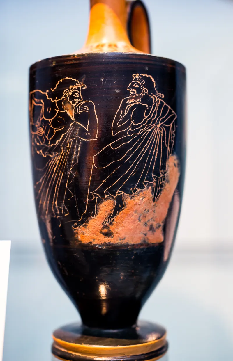 Sappho Painter - Arv Extra - Two Men Conversing - München As Ni 16024 - 