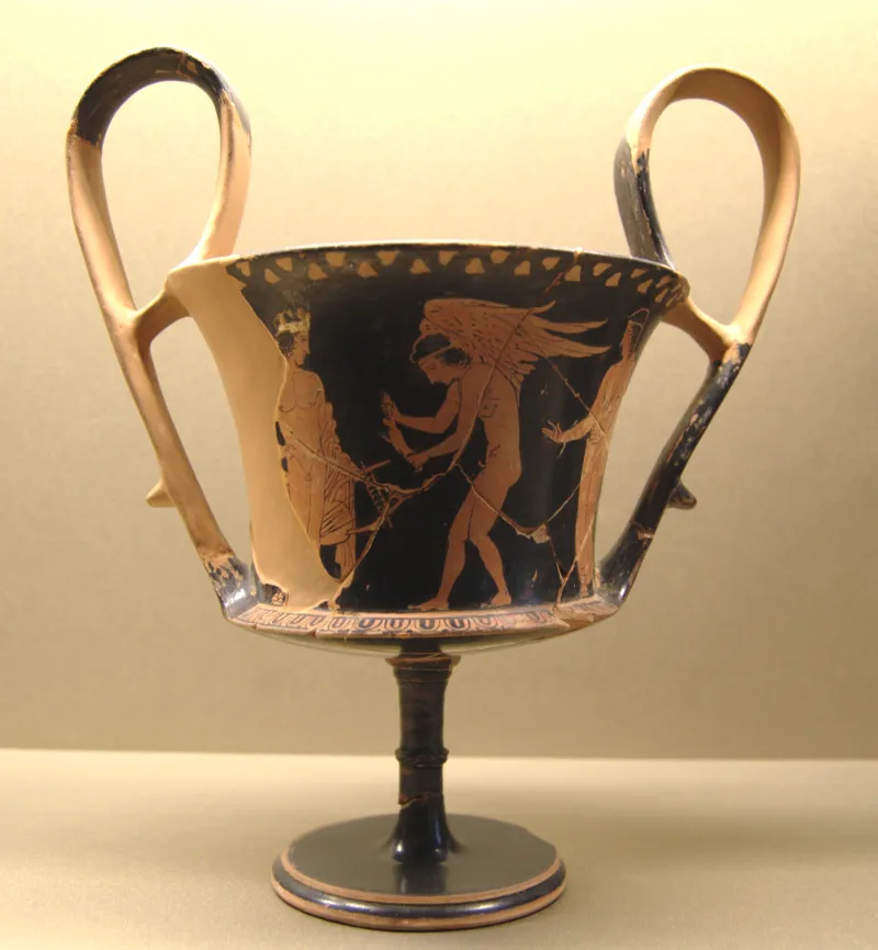 Kantharos Eros Louvre 