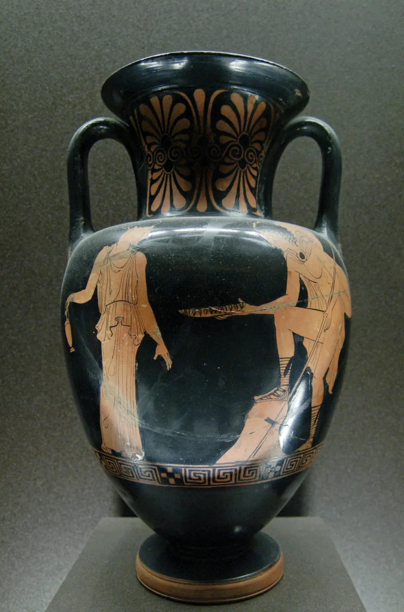 Neck-Amphora Shuvalov Painter Louvre 