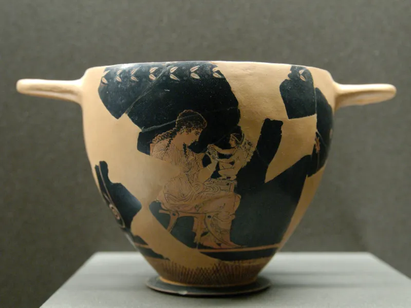 Skyphos Shuvalov Painter Louvre 
