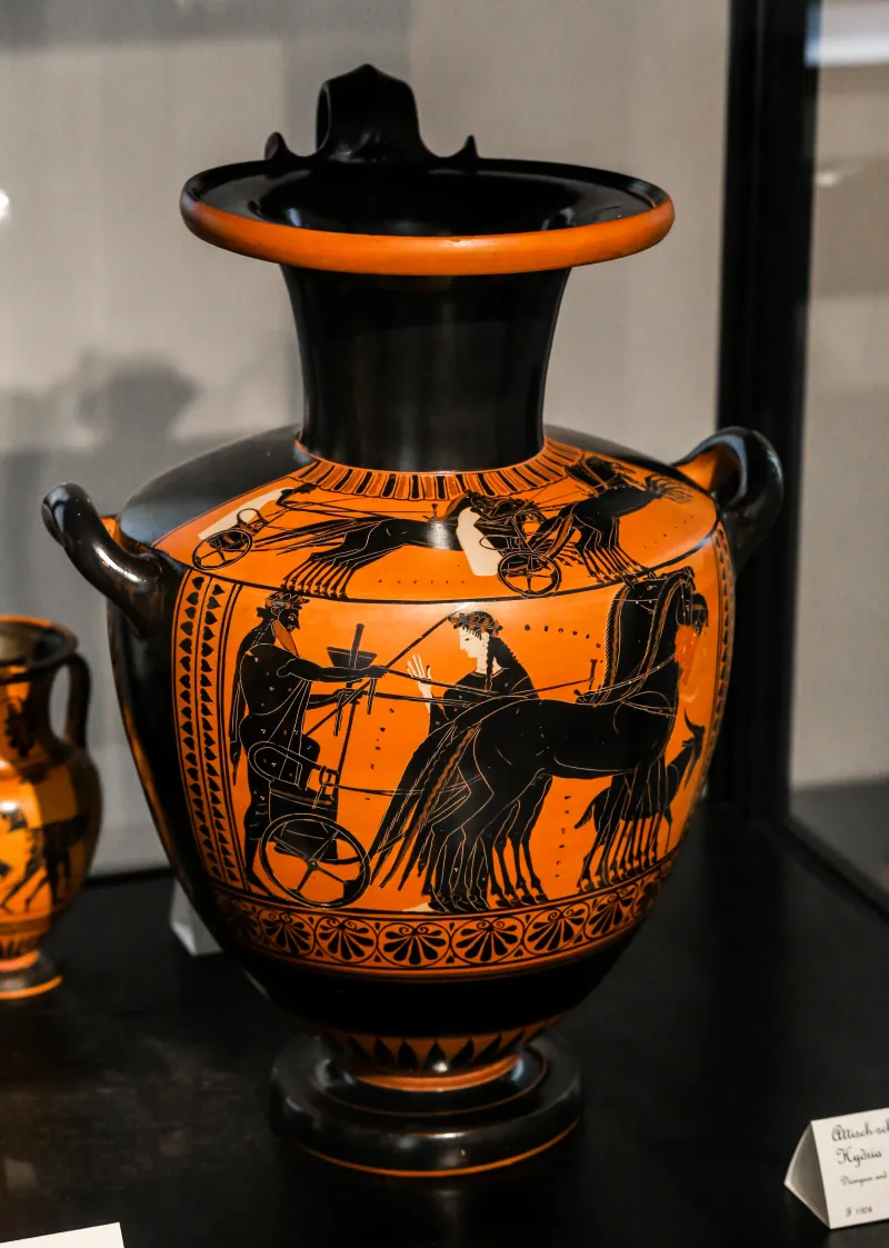 Simos Group - Abv 364 54 - Chariot Race - Dionysos Mounting Chariot - Berlin As F 