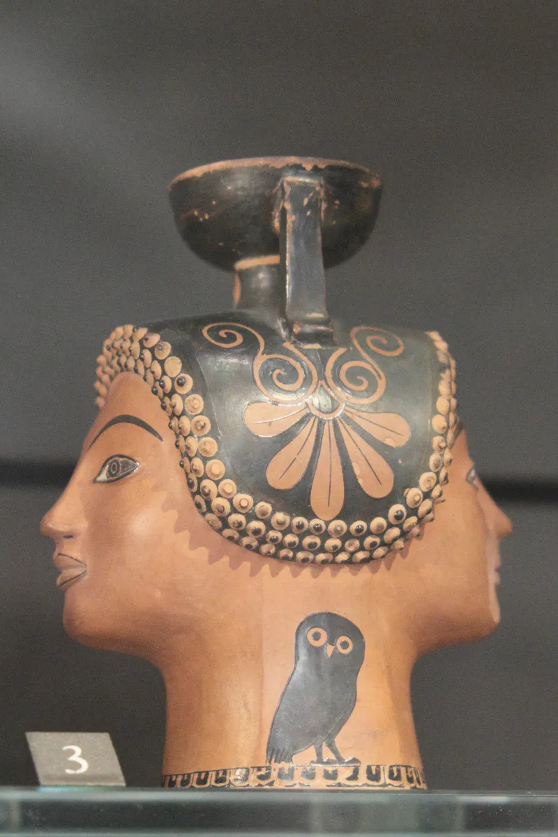 Paris 1Er Musée Du Louvre Grèce Préclassique Aryballe Ca 986 