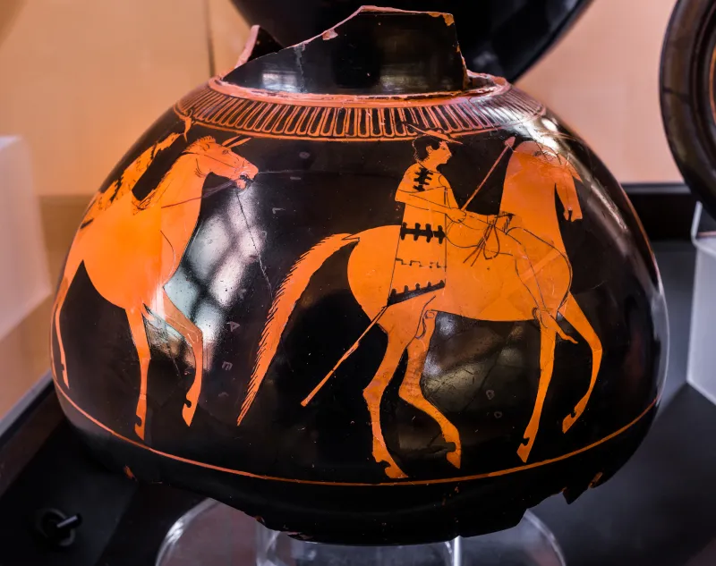 Smikros - Arv 21 Extra - Young Horsemen In Thracian Costume - Roma Mnevg - 