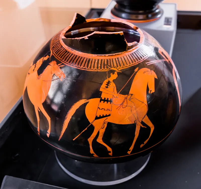 Smikros - Arv 21 Extra - Young Horsemen In Thracian Costume - Roma Mnevg - 