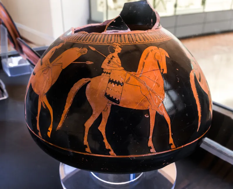 Smikros - Arv 21 Extra - Young Horsemen In Thracian Costume - Roma Mnevg - 