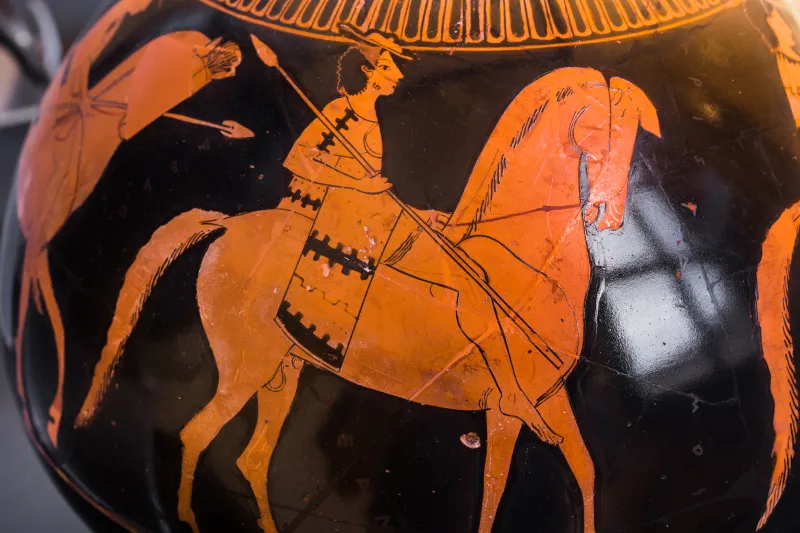 Smikros - Arv 21 Extra - Young Horsemen In Thracian Costume - Roma Mnevg - 