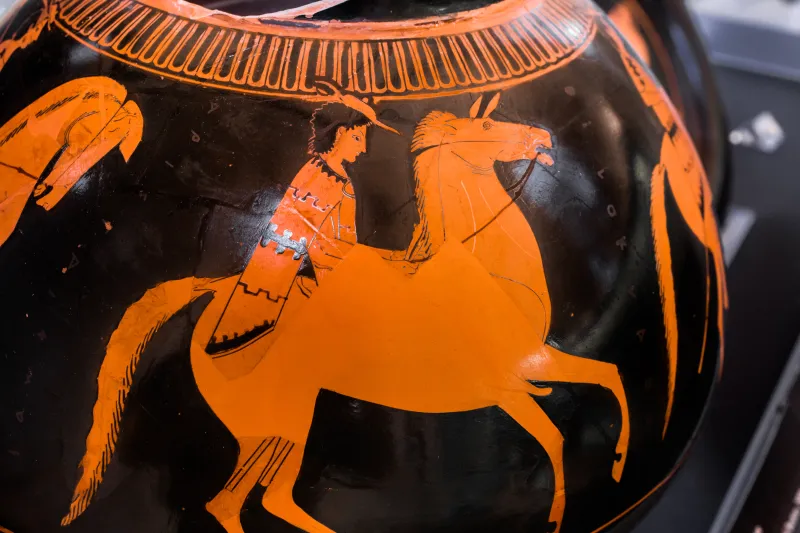 Smikros - Arv 21 Extra - Young Horsemen In Thracian Costume - Roma Mnevg - 