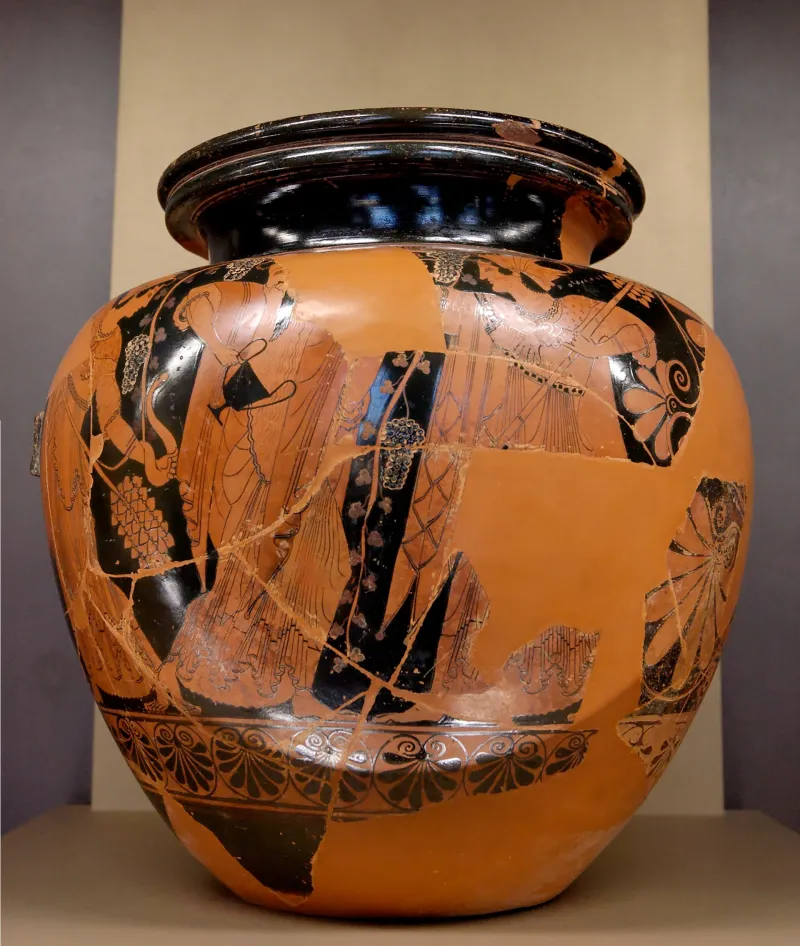 Stamnos Dionysos Louvre 