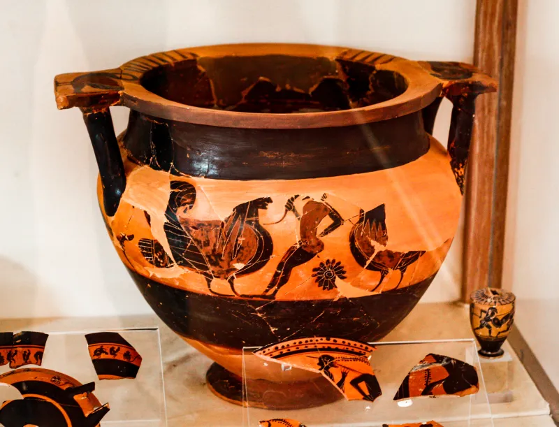Circle Of Sophilos - Abv Extra - Komast Between Sirens - San Between Panthers - Aigina Am 1755A - 