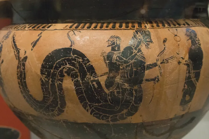 Column Krater, Sophilos, 590 Bc, Nama 12587, 