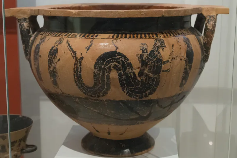 Column Krater, Sophilos, 590 Bc, Nama 12587, 