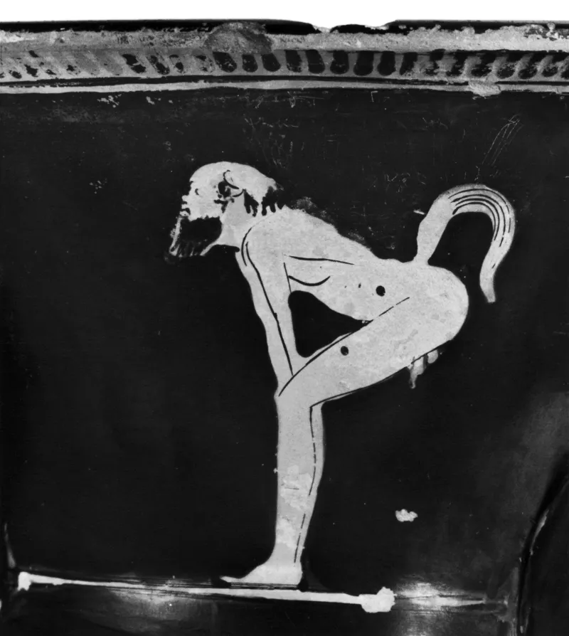 Sotades Painter - Red-Figure Rhyton - Walters 482050 - Detail 