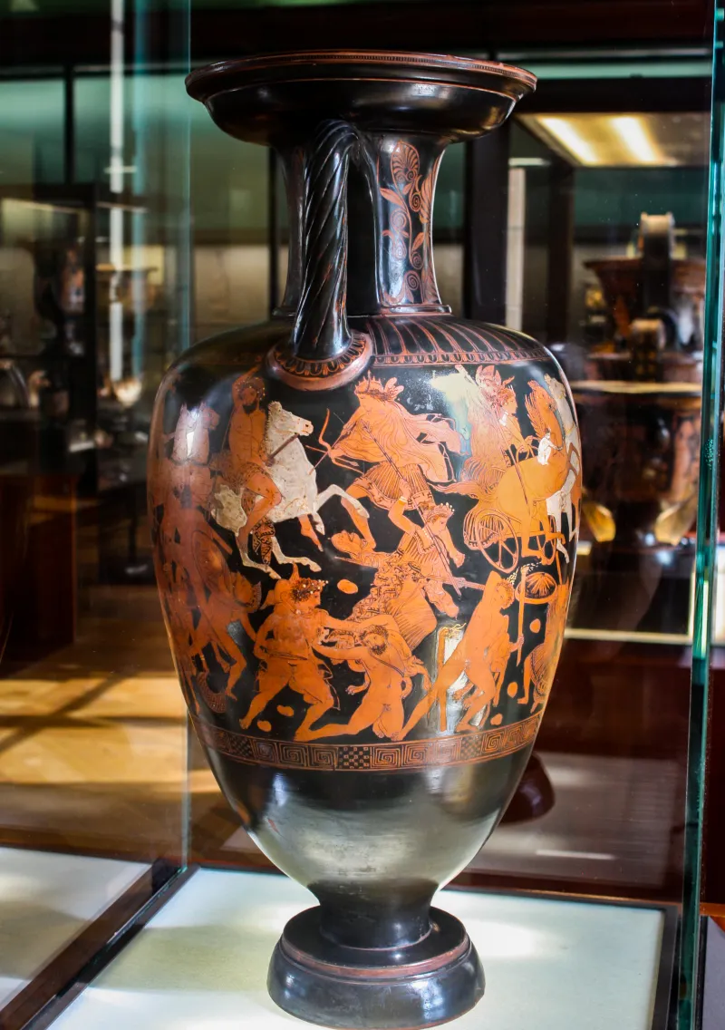 Suessula Painter Arv 1344 1 Gigantomachy 