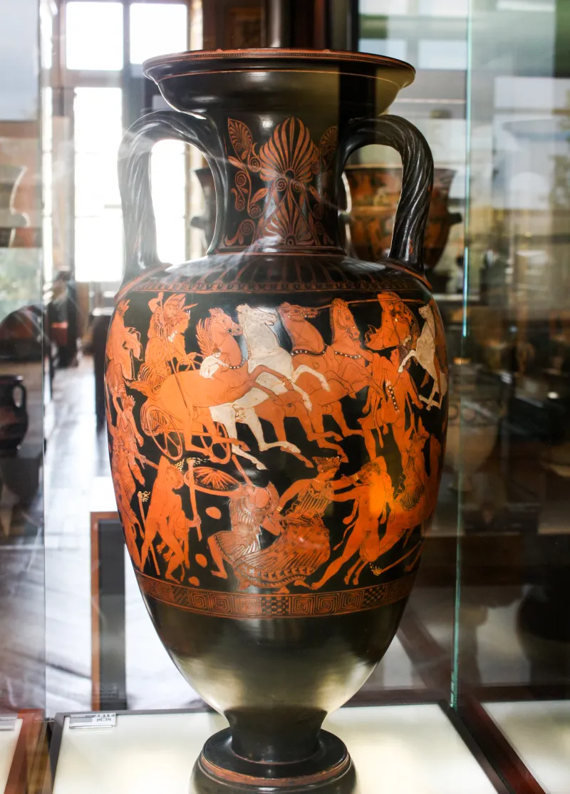 Suessula Painter Arv 1344 1 Gigantomachy 