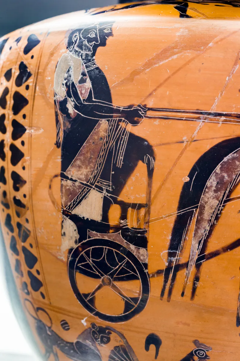 Circle Of The Swing Painter - Abv Extra - Fight - Man And Youth In Chariot - Fiesole Mca 178371 - 