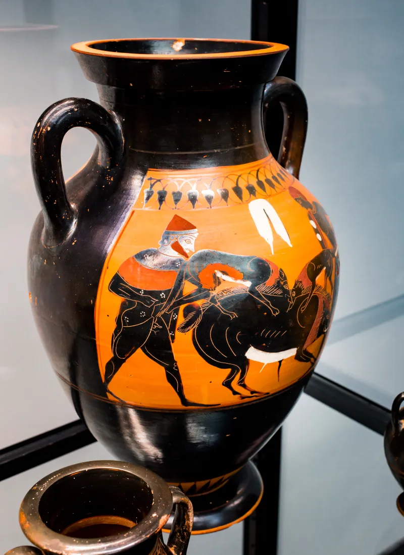 Swing Painter - Abv 306 39 - Boar Hunt - Fight - München As 1386 - 