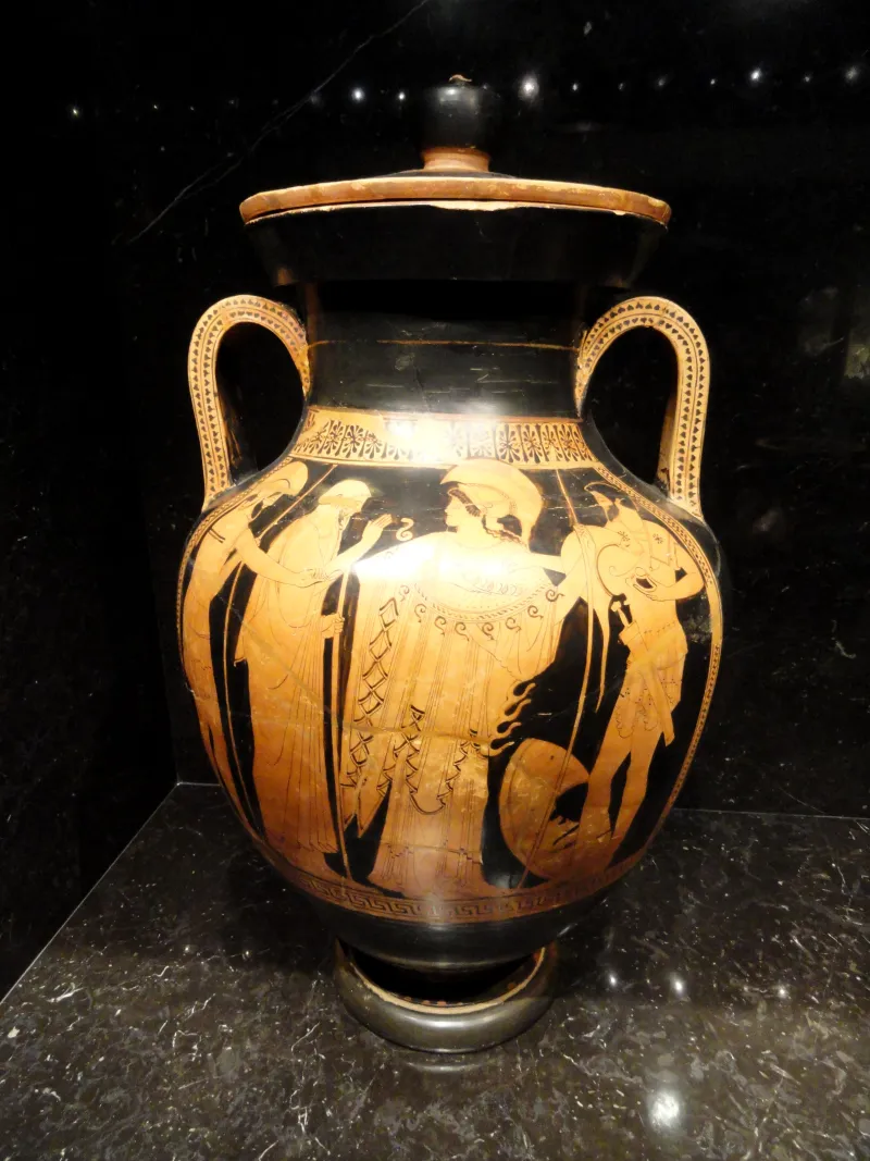 Red-Figure Amphora By The Syleus Painter, Athens, 480 Bce - Nelson-Atkins Museum Of Art - 