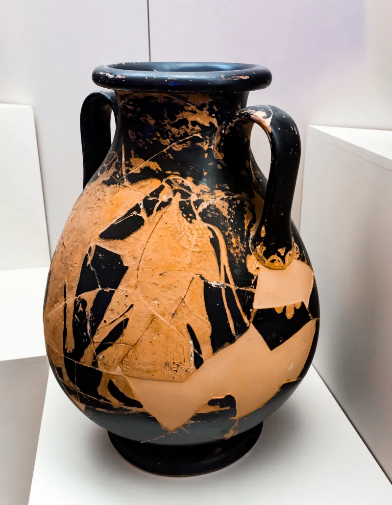 Syleus Painter - Arv 250 19 - Maenad And Dionysos - Youth Between Men - Roma Mnevg 50505 - 