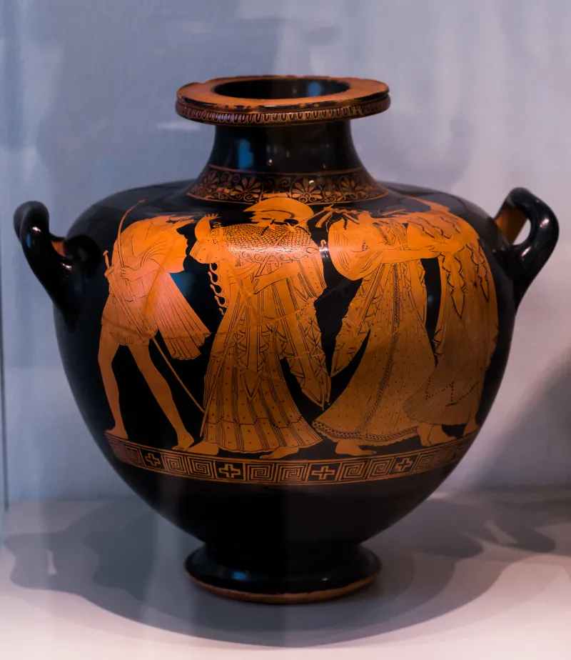 Syleus Painter Arv 252 52 Theseus Leaving Ariadne On Naxos 