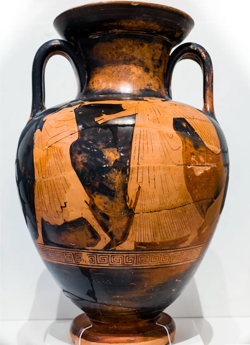 Syracuse Painter - Arv 519 17 - Eos And Tithonos - Woman And King - Athens Nam 1335 - 