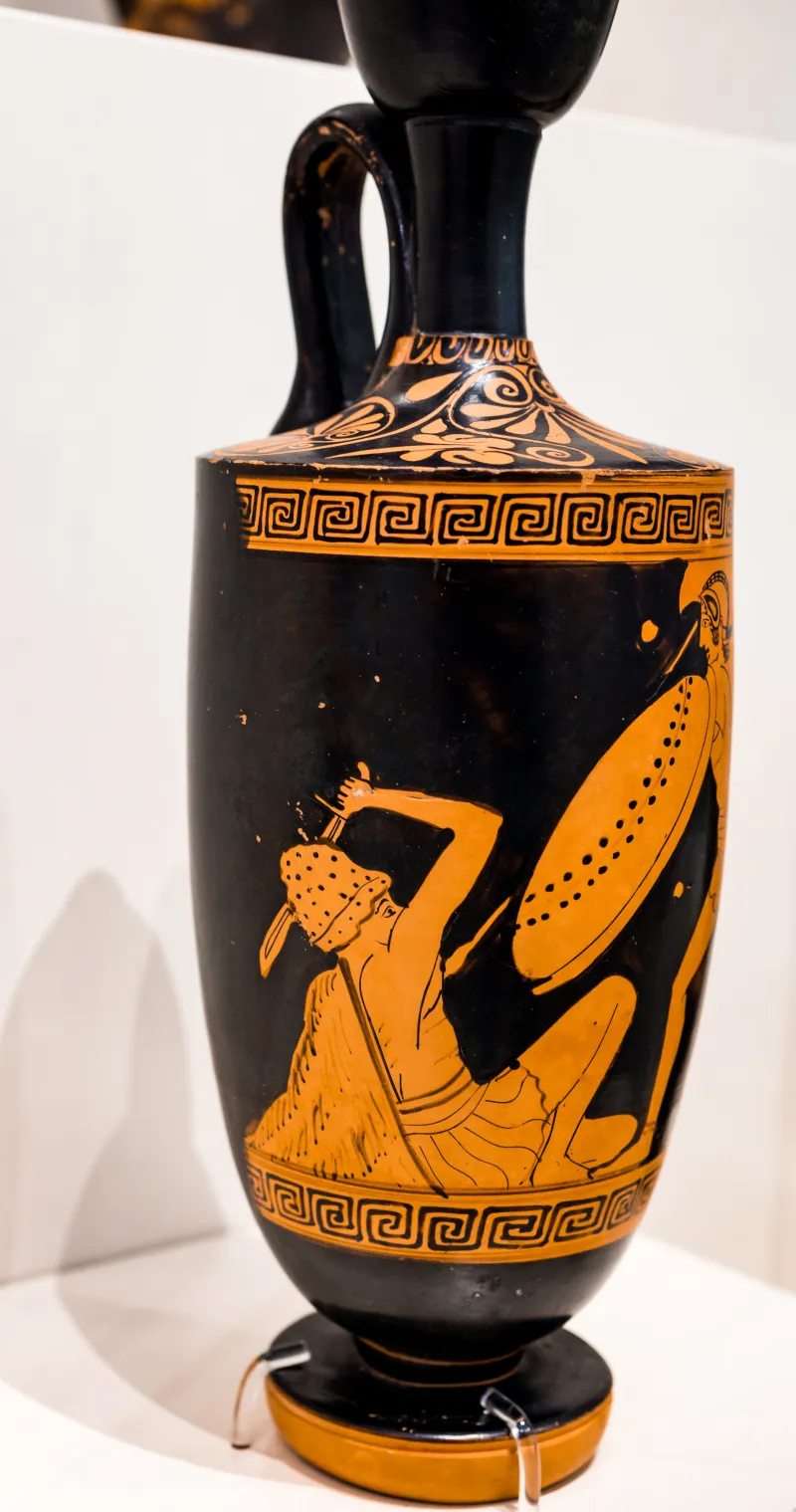 Syracuse Painter - Arv 521 52 - Fight - Athens Nam 1643 - 