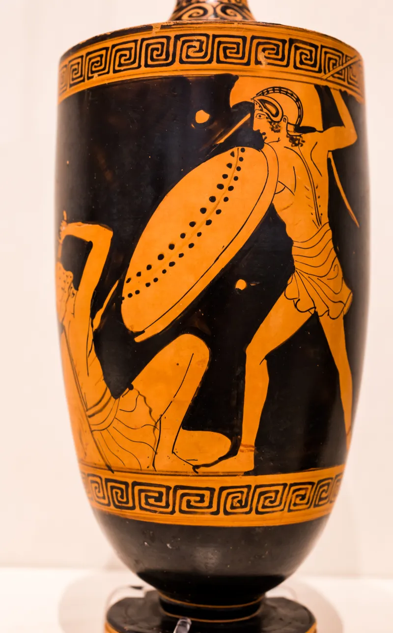 Syracuse Painter - Arv 521 52 - Fight - Athens Nam 1643 - 