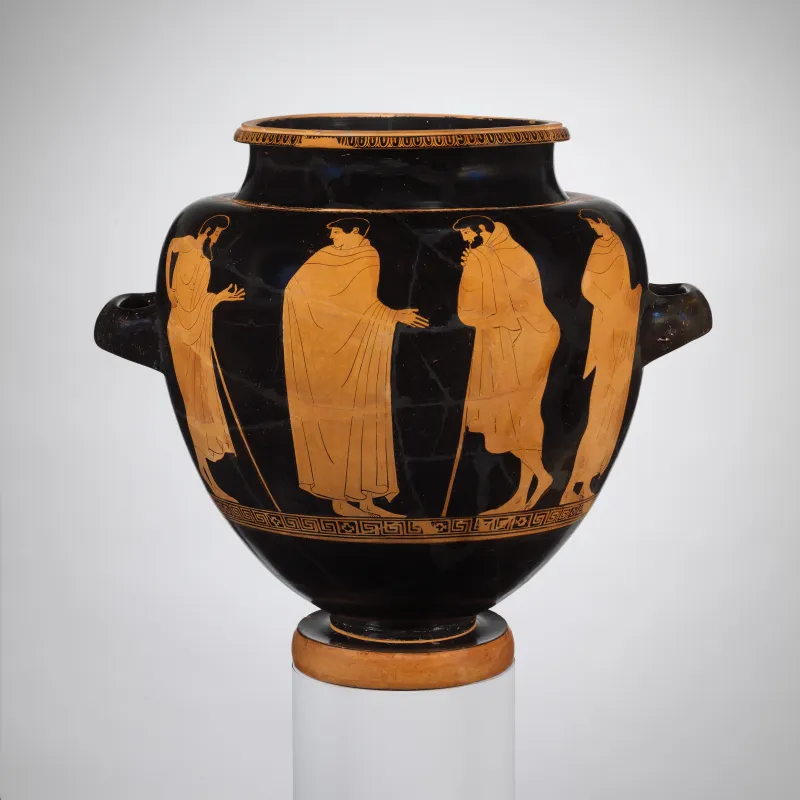 Terracotta Stamnos (Jar) Met 