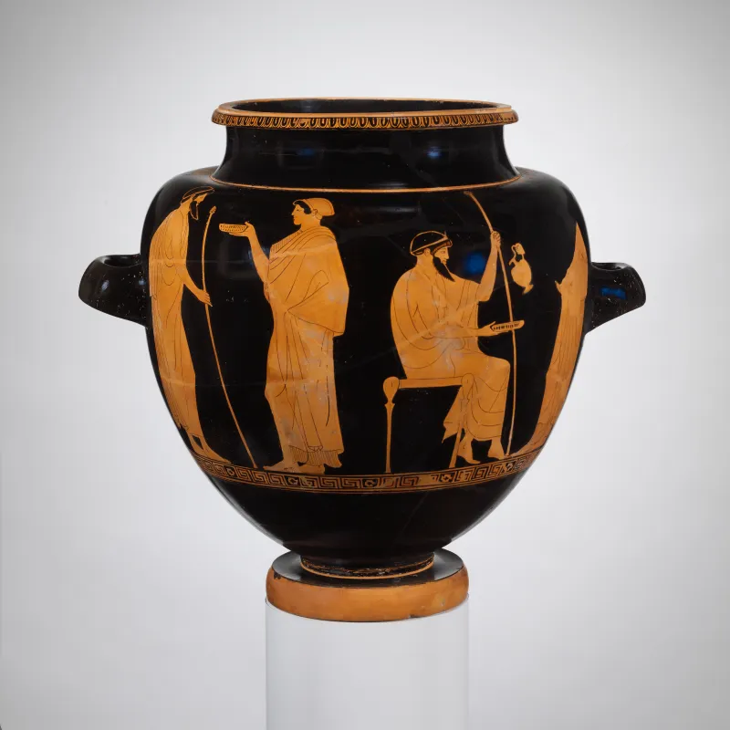 Terracotta Stamnos (Jar) Met 